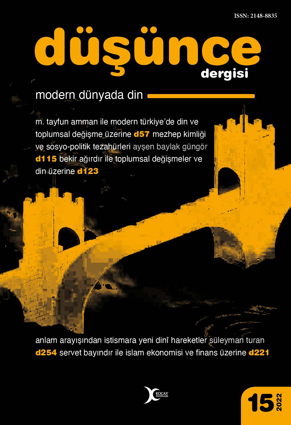 Düşünce Dergisi Sayı 15 Din