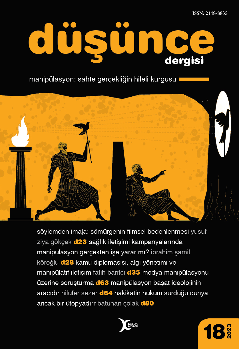 Düşünce Dergisi Sayı 18 Manipülasyon