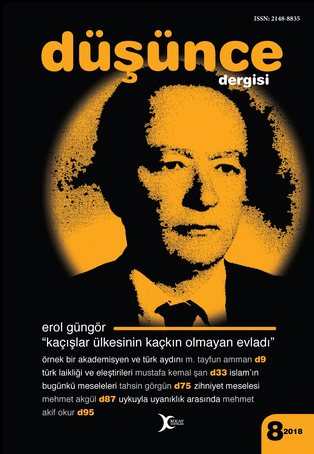 Düşünce Dergisi Sayı 8 Erol Güngör