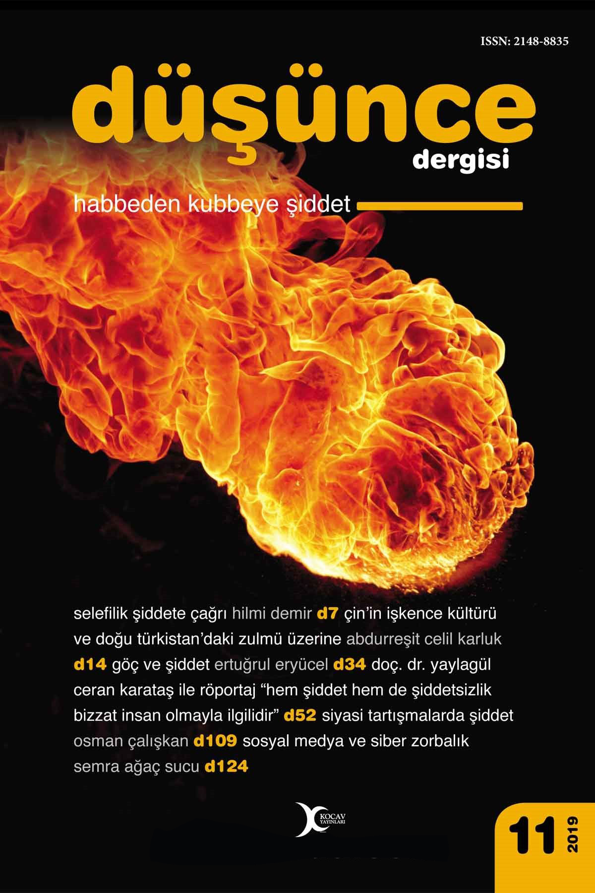 Düşünce Dergisi Sayı 11 Şiddet